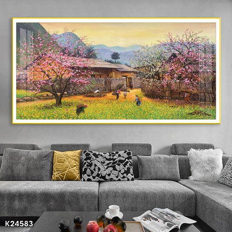 Tranh Phòng Khách Đẹp BMT DakLak - Tranh Ngọc Việt | Tranh Ngọc Việt - Xưởng Tranh Đẹp Buôn Ma Thuột (BMT) DakLak