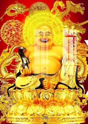 Tranh Phật Di Lặc | Tranh Ngọc Việt - BMT - Đắk Lắk | Tranh Ngọc Việt - Xưởng Tranh Đẹp Buôn Ma Thuột (BMT) DakLak