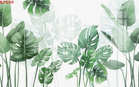 Tranh Lá Cây Nhiệt Đới | Tranh Ngọc Việt - Đắk Lắk | Tranh Ngọc Việt - Xưởng Tranh Đẹp Buôn Ma Thuột (BMT) DakLak