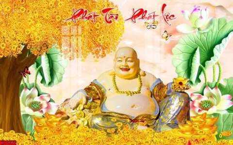 Tranh Phật Di Lặc | Tranh Ngọc Việt - BMT - Đắk Lắk | Tranh Ngọc Việt - Xưởng Tranh Đẹp Buôn Ma Thuột (BMT) DakLak