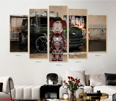 Tranh Gấu Bearbrick - KAWS | Tranh Ngọc Việt - Đắk Lắk | Tranh Ngọc Việt - Xưởng Tranh Đẹp Buôn Ma Thuột (BMT) DakLak