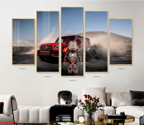 Tranh Gấu Bearbrick - KAWS | Tranh Ngọc Việt - Đắk Lắk | Tranh Ngọc Việt - Xưởng Tranh Đẹp Buôn Ma Thuột (BMT) DakLak