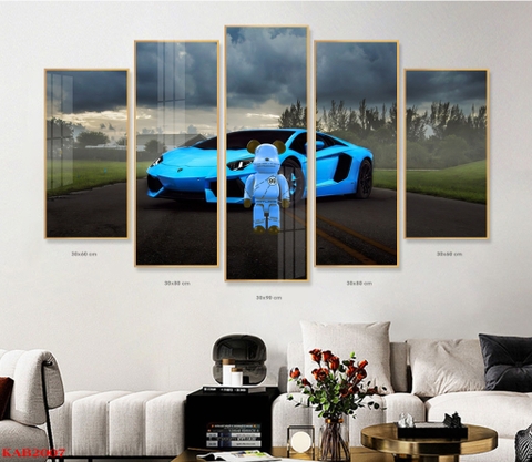 Tranh Gấu Bearbrick - KAWS | Tranh Ngọc Việt - Đắk Lắk | Tranh Ngọc Việt - Xưởng Tranh Đẹp Buôn Ma Thuột (BMT) DakLak