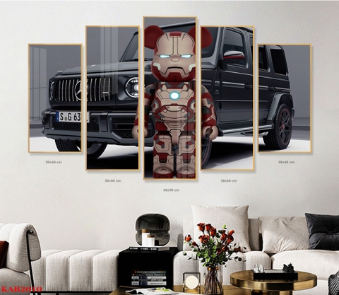 Tranh Gấu Bearbrick - KAWS | Tranh Ngọc Việt - Đắk Lắk | Tranh Ngọc Việt - Xưởng Tranh Đẹp Buôn Ma Thuột (BMT) DakLak