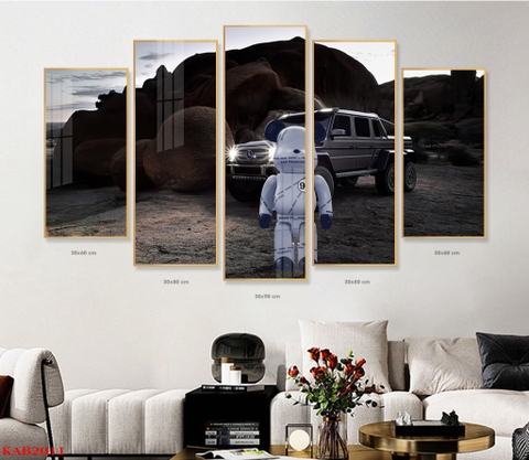 Tranh Gấu Bearbrick - KAWS | Tranh Ngọc Việt - Đắk Lắk | Tranh Ngọc Việt - Xưởng Tranh Đẹp Buôn Ma Thuột (BMT) DakLak