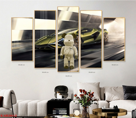 Tranh Gấu Bearbrick - KAWS | Tranh Ngọc Việt - Đắk Lắk | Tranh Ngọc Việt - Xưởng Tranh Đẹp Buôn Ma Thuột (BMT) DakLak