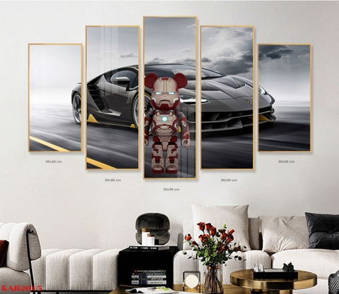 Tranh Gấu Bearbrick - KAWS | Tranh Ngọc Việt - Đắk Lắk | Tranh Ngọc Việt - Xưởng Tranh Đẹp Buôn Ma Thuột (BMT) DakLak