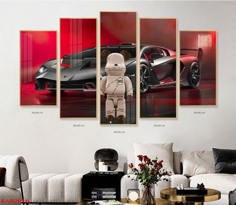 Tranh Gấu Bearbrick - KAWS | Tranh Ngọc Việt - Đắk Lắk | Tranh Ngọc Việt - Xưởng Tranh Đẹp Buôn Ma Thuột (BMT) DakLak