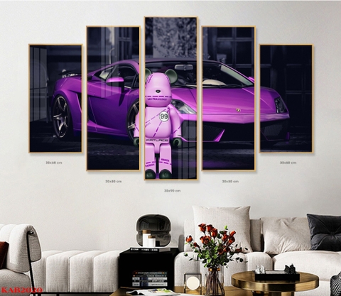 Tranh Gấu Bearbrick - KAWS | Tranh Ngọc Việt - Đắk Lắk | Tranh Ngọc Việt - Xưởng Tranh Đẹp Buôn Ma Thuột (BMT) DakLak