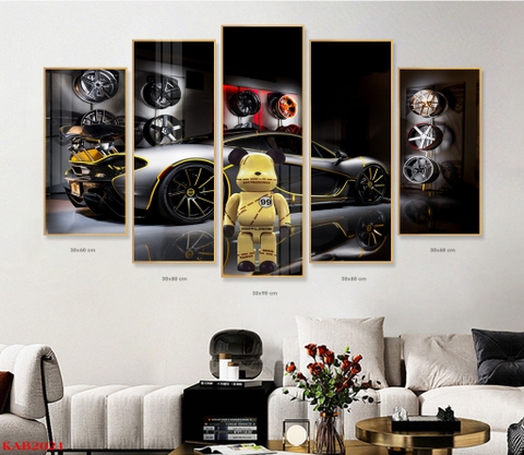 Tranh Gấu Bearbrick - KAWS | Tranh Ngọc Việt - Đắk Lắk | Tranh Ngọc Việt - Xưởng Tranh Đẹp Buôn Ma Thuột (BMT) DakLak