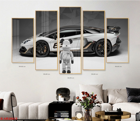 Tranh Gấu Bearbrick - KAWS | Tranh Ngọc Việt - Đắk Lắk | Tranh Ngọc Việt - Xưởng Tranh Đẹp Buôn Ma Thuột (BMT) DakLak