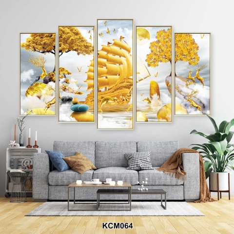 Bộ 5 Tranh Ghép Đẹp, Sang | Tranh Ngọc Việt - Đắk Lắk | Tranh Ngọc Việt - Xưởng Tranh Đẹp Buôn Ma Thuột (BMT) DakLak