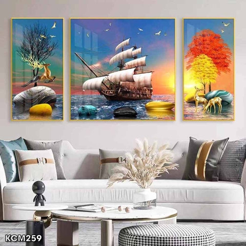 Tranh Thuận Buồm Xuôi Gió | Tranh Ngọc Việt - Đắk Lắk | Tranh Ngọc Việt - Xưởng Tranh Đẹp Buôn Ma Thuột (BMT) DakLak