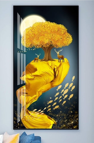 Tranh Cây Kim Tiền | Tranh Ngọc Việt - Đắk Lắk | Tranh Ngọc Việt - Xưởng Tranh Đẹp Buôn Ma Thuột (BMT) DakLak