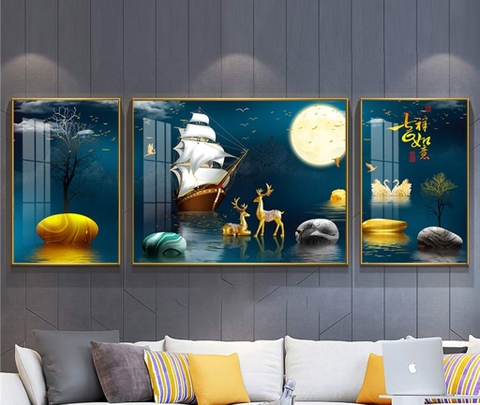 Tranh Thuận Buồm Xuôi Gió | Tranh Ngọc Việt - Đắk Lắk | Tranh Ngọc Việt - Xưởng Tranh Đẹp Buôn Ma Thuột (BMT) DakLak