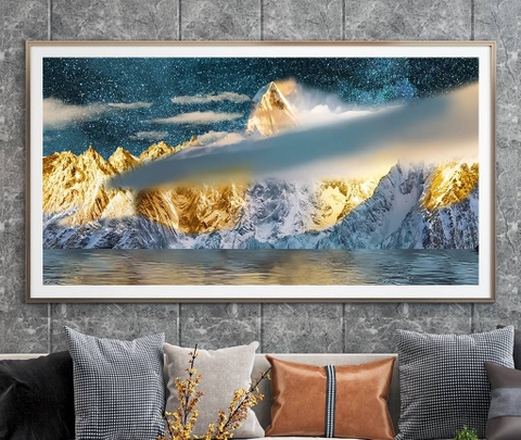 Tranh Phonh Cảnh Núi | Tranh Ngọc Việt - Đắk Lắk | Tranh Ngọc Việt - Xưởng Tranh Đẹp Buôn Ma Thuột (BMT) DakLak