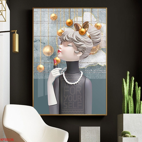 Tranh Cô Gái - Đẹp, Sang | Tranh Ngọc Việt - Đắk Lắk | Tranh Ngọc Việt - Xưởng Tranh Đẹp Buôn Ma Thuột (BMT) DakLak