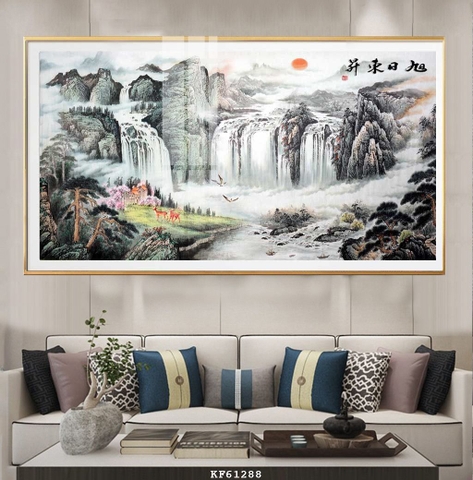 Tranh Thủy Mặc Trung Hoa | Tranh Ngọc Việt - Đắk Lắk | Tranh Ngọc Việt - Xưởng Tranh Đẹp Buôn Ma Thuột (BMT) DakLak