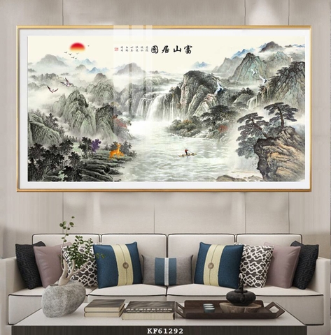 Tranh Thủy Mặc Trung Hoa | Tranh Ngọc Việt - Đắk Lắk | Tranh Ngọc Việt - Xưởng Tranh Đẹp Buôn Ma Thuột (BMT) DakLak