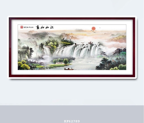 Tranh Thủy Mặc Trung Hoa | Tranh Ngọc Việt - Đắk Lắk | Tranh Ngọc Việt - Xưởng Tranh Đẹp Buôn Ma Thuột (BMT) DakLak