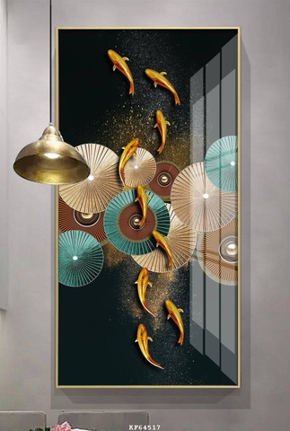 Tranh Cửu Ngư Quần Hội | Tranh Ngọc Việt - Đắk Lắk | Tranh Ngọc Việt - Xưởng Tranh Đẹp Buôn Ma Thuột (BMT) DakLak