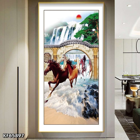 Tranh Mã Đáo Thành Công | Tranh Ngọc Việt - Đắk Lắk | Tranh Ngọc Việt - Xưởng Tranh Đẹp Buôn Ma Thuột (BMT) DakLak