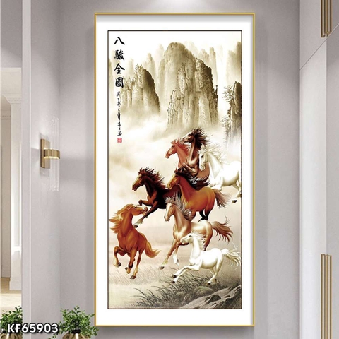 Tranh Mã Đáo Thành Công | Tranh Ngọc Việt - Đắk Lắk | Tranh Ngọc Việt - Xưởng Tranh Đẹp Buôn Ma Thuột (BMT) DakLak