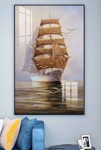 Tranh Thuận Buồm Xuôi Gió | Tranh Ngọc Việt - Đắk Lắk | Tranh Ngọc Việt - Xưởng Tranh Đẹp Buôn Ma Thuột (BMT) DakLak