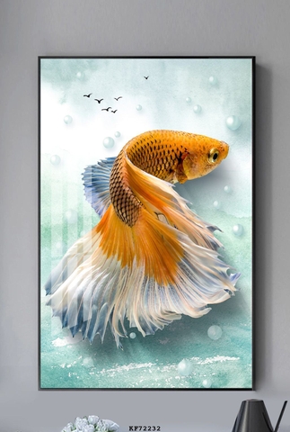 Tranh Cá Phong Thủy | Tranh Ngọc Việt - Đắk Lắk | Tranh Ngọc Việt - Xưởng Tranh Đẹp Buôn Ma Thuột (BMT) DakLak