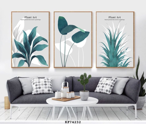 Tranh Lá Cây Nhiệt Đới | Tranh Ngọc Việt - Đắk Lắk | Tranh Ngọc Việt - Xưởng Tranh Đẹp Buôn Ma Thuột (BMT) DakLak