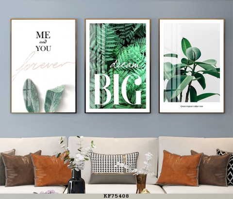 Tranh Lá Cây Nhiệt Đới | Tranh Ngọc Việt - Đắk Lắk | Tranh Ngọc Việt - Xưởng Tranh Đẹp Buôn Ma Thuột (BMT) DakLak