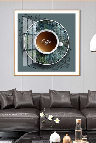 Tranh Quán Cà Phê - Coffee Shop | Tranh Ngọc Việt - Đắk Lắk | Tranh Ngọc Việt - Xưởng Tranh Đẹp Buôn Ma Thuột (BMT) DakLak