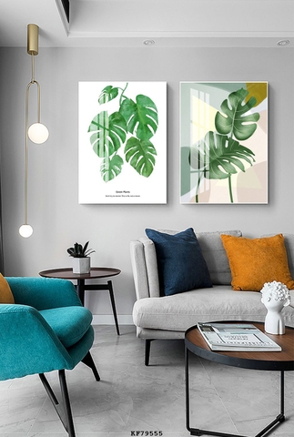 Tranh Lá Cây Nhiệt Đới | Tranh Ngọc Việt - Đắk Lắk | Tranh Ngọc Việt - Xưởng Tranh Đẹp Buôn Ma Thuột (BMT) DakLak