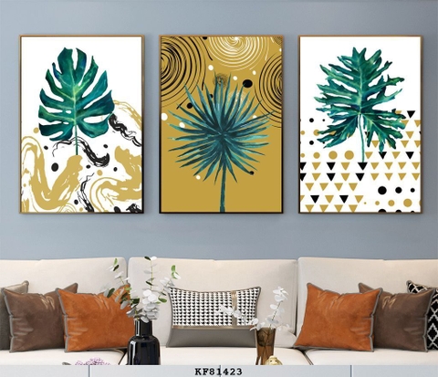 Tranh Lá Cây Nhiệt Đới | Tranh Ngọc Việt - Đắk Lắk | Tranh Ngọc Việt - Xưởng Tranh Đẹp Buôn Ma Thuột (BMT) DakLak