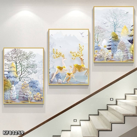 Tranh Cầu Thang Đẹp, Sang Trọng | Tranh Ngọc Việt DakLak | Tranh Ngọc Việt - Xưởng Tranh Đẹp Buôn Ma Thuột (BMT) DakLak