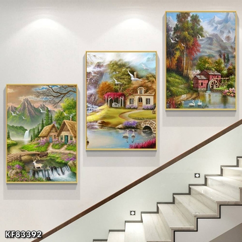 Tranh Cầu Thang Đẹp, Sang Trọng | Tranh Ngọc Việt DakLak | Tranh Ngọc Việt - Xưởng Tranh Đẹp Buôn Ma Thuột (BMT) DakLak