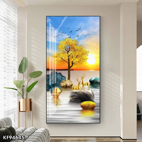 Tranh Hành Lang - Lối Vào Đẹp | Tranh Ngọc Việt - Đắk Lắk | Tranh Ngọc Việt - Xưởng Tranh Đẹp Buôn Ma Thuột (BMT) DakLak