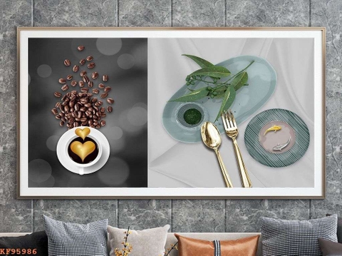 Tranh Quán Cà Phê - Coffee Shop | Tranh Ngọc Việt - Đắk Lắk | Tranh Ngọc Việt - Xưởng Tranh Đẹp Buôn Ma Thuột (BMT) DakLak