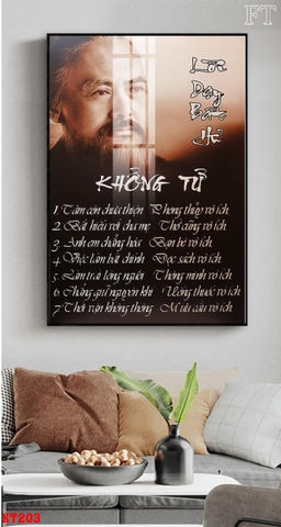 Tranh Lời Dạy Khổng Tử | Tranh Ngọc Việt - Đắk Lắk | Tranh Ngọc Việt - Xưởng Tranh Đẹp Buôn Ma Thuột (BMT) DakLak