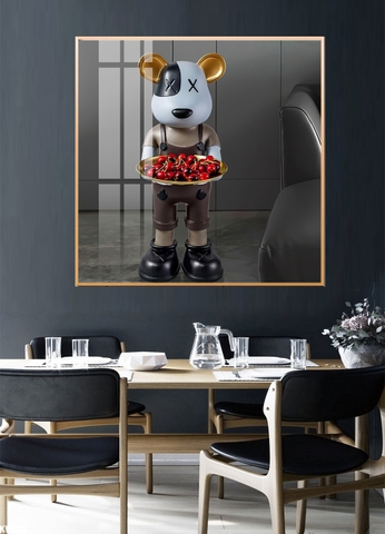 Tranh Gấu Bearbrick - KAWS | Tranh Ngọc Việt - Đắk Lắk | Tranh Ngọc Việt - Xưởng Tranh Đẹp Buôn Ma Thuột (BMT) DakLak