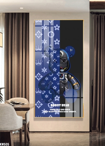 Tranh Gấu Bearbrick - KAWS | Tranh Ngọc Việt - Đắk Lắk | Tranh Ngọc Việt - Xưởng Tranh Đẹp Buôn Ma Thuột (BMT) DakLak