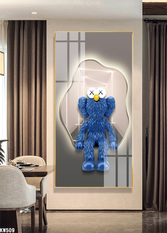 Tranh Gấu Bearbrick - KAWS | Tranh Ngọc Việt - Đắk Lắk | Tranh Ngọc Việt - Xưởng Tranh Đẹp Buôn Ma Thuột (BMT) DakLak