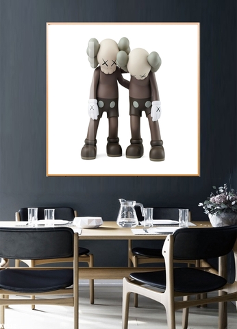 Tranh Gấu Bearbrick - KAWS | Tranh Ngọc Việt - Đắk Lắk | Tranh Ngọc Việt - Xưởng Tranh Đẹp Buôn Ma Thuột (BMT) DakLak