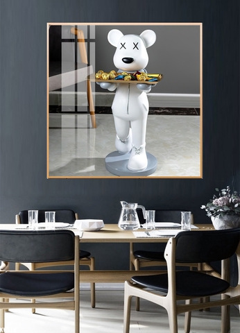 Tranh Gấu Bearbrick - KAWS | Tranh Ngọc Việt - Đắk Lắk | Tranh Ngọc Việt - Xưởng Tranh Đẹp Buôn Ma Thuột (BMT) DakLak