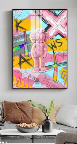 Tranh Gấu Bearbrick - KAWS | Tranh Ngọc Việt - Đắk Lắk | Tranh Ngọc Việt - Xưởng Tranh Đẹp Buôn Ma Thuột (BMT) DakLak