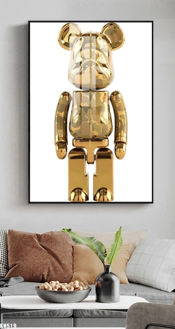 Tranh Gấu Bearbrick - KAWS | Tranh Ngọc Việt - Đắk Lắk | Tranh Ngọc Việt - Xưởng Tranh Đẹp Buôn Ma Thuột (BMT) DakLak