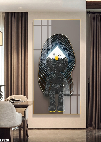 Tranh Gấu Bearbrick - KAWS | Tranh Ngọc Việt - Đắk Lắk | Tranh Ngọc Việt - Xưởng Tranh Đẹp Buôn Ma Thuột (BMT) DakLak