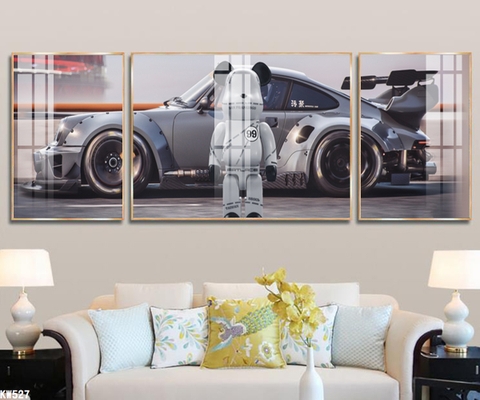 Tranh Gấu Bearbrick - KAWS | Tranh Ngọc Việt - Đắk Lắk | Tranh Ngọc Việt - Xưởng Tranh Đẹp Buôn Ma Thuột (BMT) DakLak