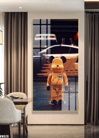 Tranh Gấu Bearbrick - KAWS | Tranh Ngọc Việt - Đắk Lắk | Tranh Ngọc Việt - Xưởng Tranh Đẹp Buôn Ma Thuột (BMT) DakLak
