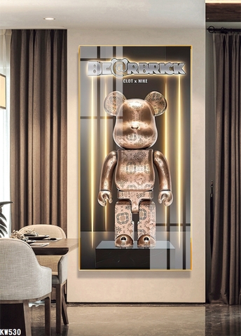 Tranh Gấu Bearbrick - KAWS | Tranh Ngọc Việt - Đắk Lắk | Tranh Ngọc Việt - Xưởng Tranh Đẹp Buôn Ma Thuột (BMT) DakLak